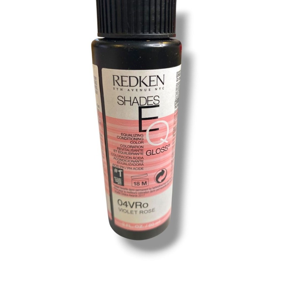 Redken New Shades EQ Gloss Equalizing Conditioner 04VRo Violet Rose 2oz